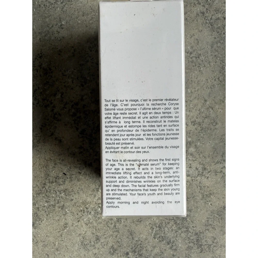 Coryse Salome Ultimate Anti-age Performance Or Line Reducing Lift Serum 1 fl oz